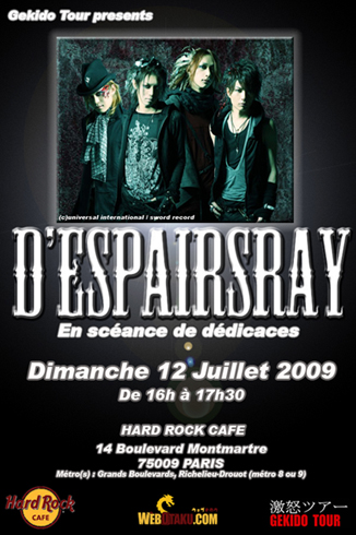 D�espairsRay en d�dicace