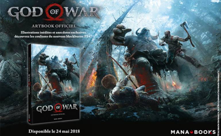 God Of War - Le Artbook officiel chez Mana Books